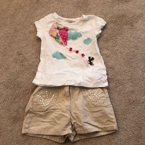 Girls skirt and shorts